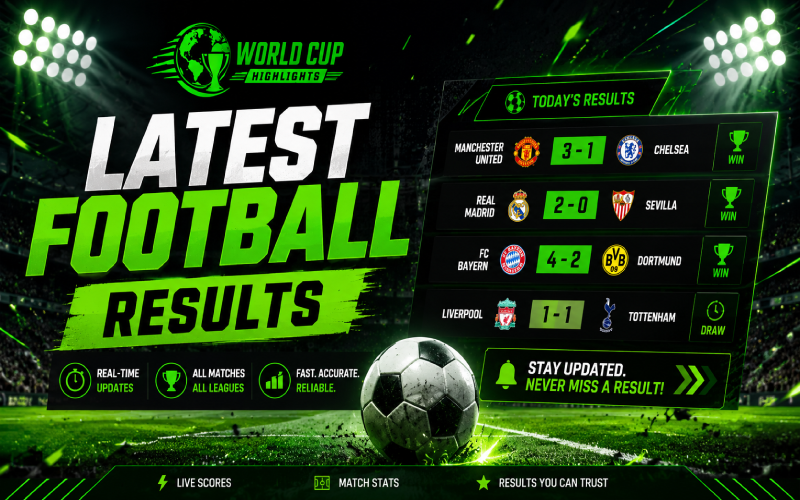 latest football results